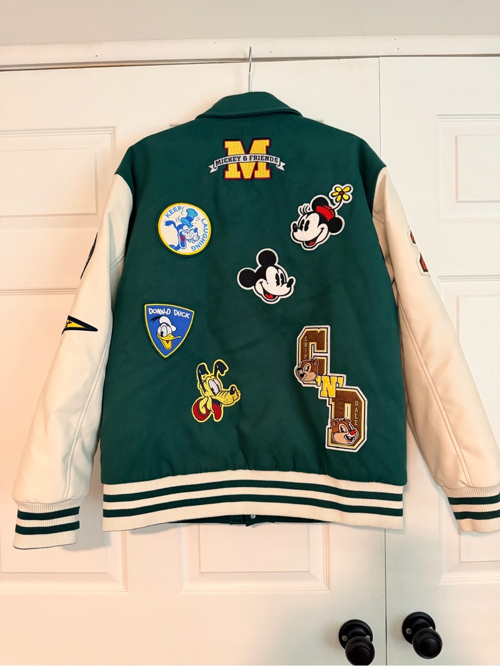 Disney Varsity Jacket with Mickey Patches - Picture 2 of 11